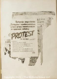 Reprinted Portfolio of Polish Solidarity Movement Posters; 1980-81