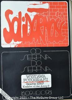 Reprinted Portfolio of Polish Solidarity Movement Posters; 1980-81