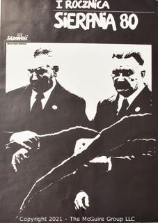 Reprinted Portfolio of Polish Solidarity Movement Posters; 1980-81