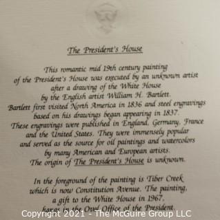 Presidental Election Memorbilia.  Proposed Designs for the 1980 Inaugural Ball for President Jimmy Carter That Did Not Occur.  