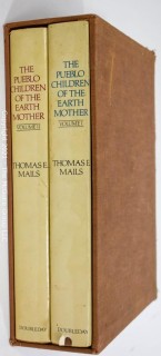 Books: Two (2) Volume Set in Slip Cover: "The Pueblo Children of the Earth Mother", by Thomas E. Mails