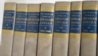 Books: "The Collected Works of Abraham Lincoln", 9 volume set.  