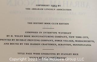 Books: "The Collected Works of Abraham Lincoln", 9 volume set.  