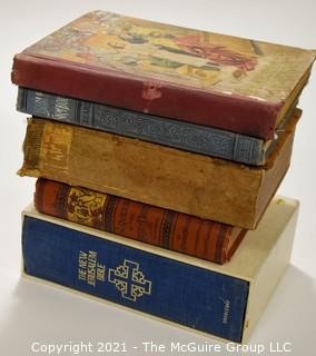 Books: Collection of 5 books on the subject of the bible