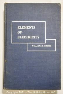 Books: Collection of 7 books on the subject of electricity