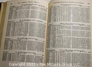 Books: 1961 and 1964 volumes of "The American Racing Manual" 