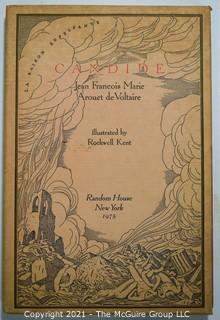 Book: "Candide", illustrated by Rockwell Kent