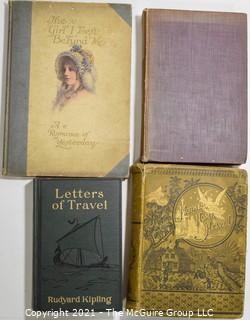 Books: Collection of 4 books including "Letter of Travel" by Rudyard Kipling 