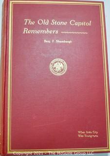 Books: Collection of 6 books including "The Old Stone Capitol: When Iowa City was Young" 