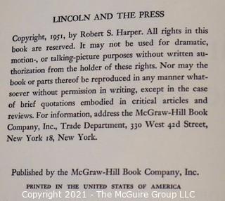 Books: Collection of 7 books including "Lincoln" by Robert S. Harper