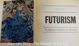 Books: Collection of 4 books including "Futurism" publisshed by the Museum of Modern Art, NY circa 1960's