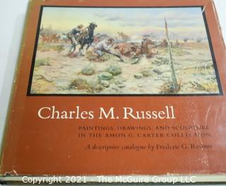 Books: Collection of 4 books including "Charles M. Russell" by Frederic G. Runner