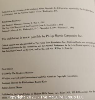 Books: Collection of 5 books including "1800 Woodcuts by Thomas Bewick and His School", Artist Ben Shahn, Artist and Architect Antonio Gaudi, 