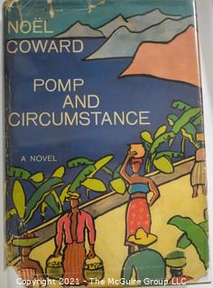 Books: Collection of 8 books including "Pomp and Circumstance" by Noel Coward