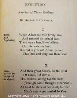 Books: Collection of 7 books including "Noncensorship - Sundry Observations Concerning Prohibitions, Inhibitions and Illegalities"