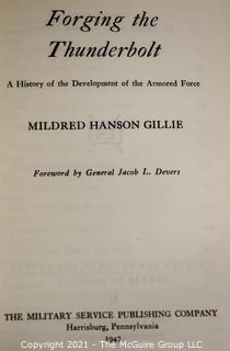 Books: Collection of 7 books including "Forging the Thunderbolt" by Mildred Hanson Gillie