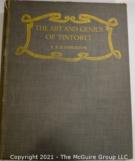 Books: Collection of 3 books including "The Art and Genius of Tintoret" by FPB Osmaston