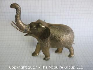 Metal Elephant (Background scale: 1/4" grid)