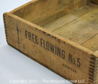 Wooden finger jointed box explosives box; 13 x 18 x 4 1/2"