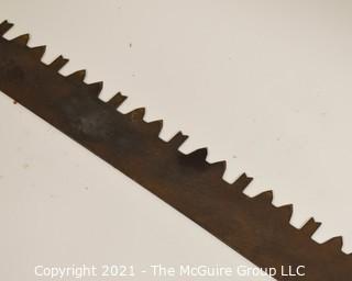 66" Long Two Man Crosscut Saw with Removable Handles