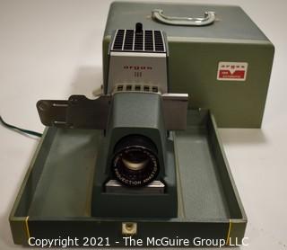 Argus Slide Projector in Case.