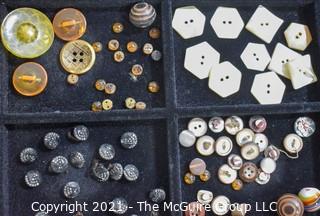 Collection of Vintage and Antique Buttons. 