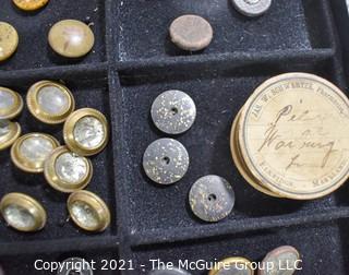 Collection of Vintage Buttons. 