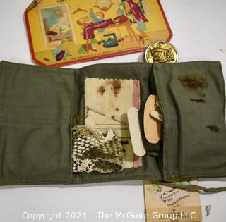 Collection of Vintage Sewing Accessories in original boxes.