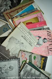 Large Lot of Vintage Sewing and Needlework Patterns.