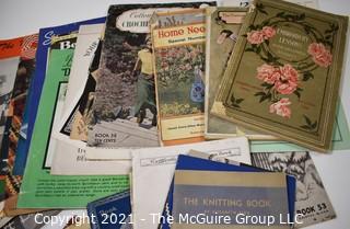 Large Lot of Vintage Sewing and Needlework Patterns.