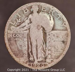 1926 Standing Liberty Silver Quarter 