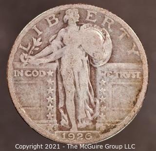 1926-S Standing Liberty Silver Quarter 