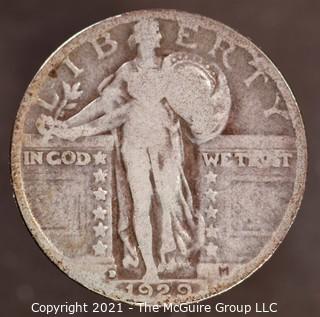 1929-D Standing Liberty Silver Quarter 