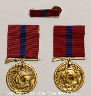 Two (2) Military Marine Good Conduct Medals - New in sealed packaging