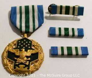 Collectible: Militaria: Medal - Joint Services Commendation medal w ribbons