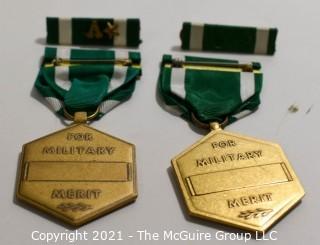 Collectible: Militaria: Medal - 2 Military Navy Commendation Medals in packaging w/ ribbons