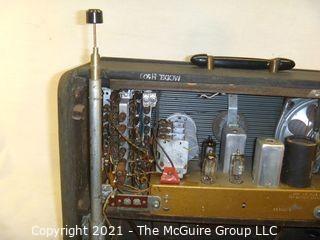 Collectible: Radio: Zenith Model H500 Trans-Oceanic Portable Radio ~1953