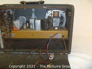 Collectible: Radio: Zenith Model H500 Trans-Oceanic Portable Radio ~1953