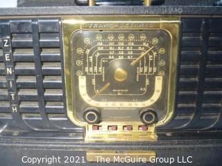 Collectible: Radio: Zenith Model G500 Trans-Oceanic Portable Radio UPDATED 5/13/21 new photos added