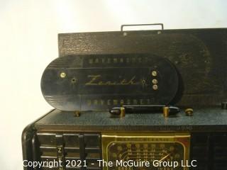 Collectible: Radio: Zenith Model G500 Trans-Oceanic Portable Radio UPDATED 5/13/21 new photos added