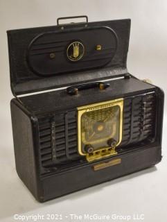 Collectible: Radio: Zenith Model G500 Trans-Oceanic Portable Radio UPDATED 5/13/21 new photos added