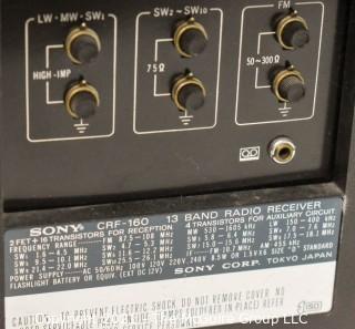 Collectible: Vintage Radio: SONY  CRF-160