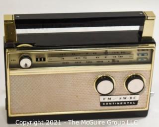 Collectible: Vintage Radio: Continental TFM 1150B