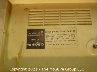 Collectible: Vintage Radio: SONY  TR-6080