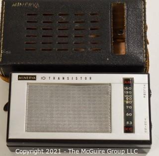 Collectible: Vintage Radio: Minerver 10 transistor