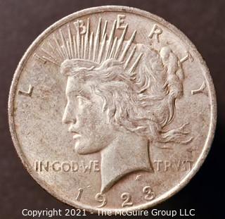 1923 Peace Dollar 