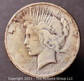 1926-S Peace Dollar 