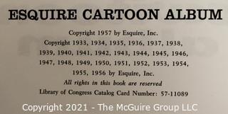 Large format coffee table book: Esquire Magazine cartoons and Americana