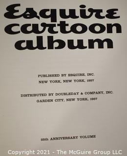 Large format coffee table book: Esquire Magazine cartoons and Americana