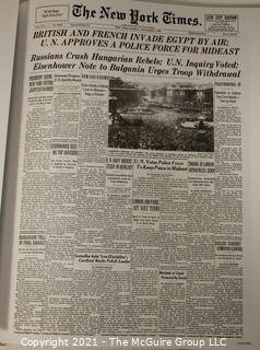 Large format coffee table book: New York Times - FRONT PAGES  Historical